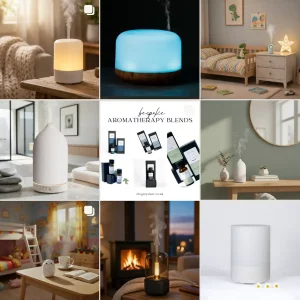 Diffuser and Mai Joie Essential Oil Blend Gift Set