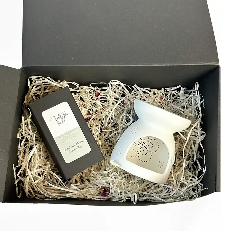 Aromatic Oil Burner Gift Box - Wild Meadow