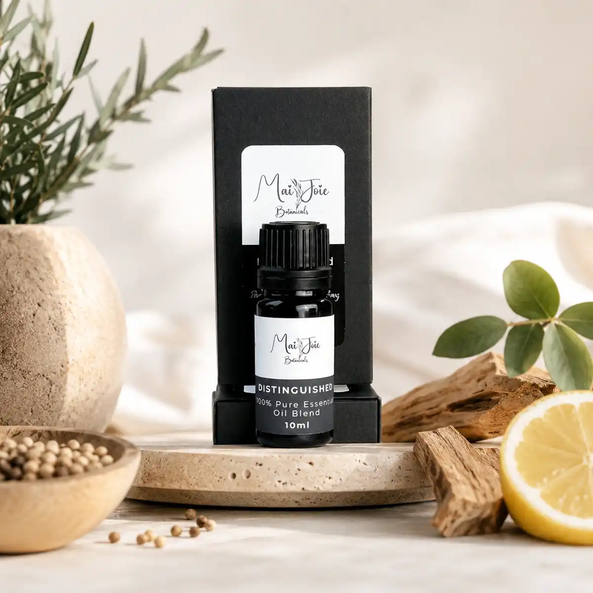 Distinguished Essential Oil Blend | Mai Joie Botanicals