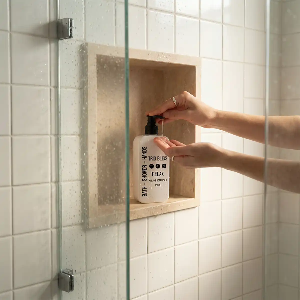 Trio Bliss Relax - Hands - Bath - Shower